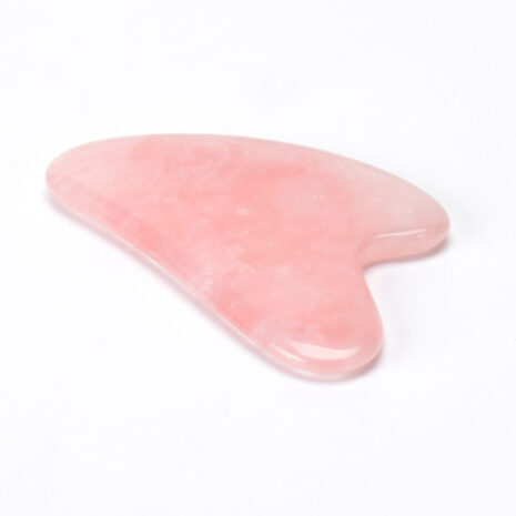 Heart-Shaped-Gua-Sha-Guasha-Board-Pink-Rose-Quartz-Jade-Stone-Scraping-Massage-Tool