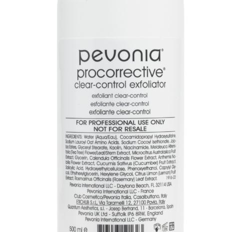 1916-22 500ml ProCorrective Clear-Control Exfoliator